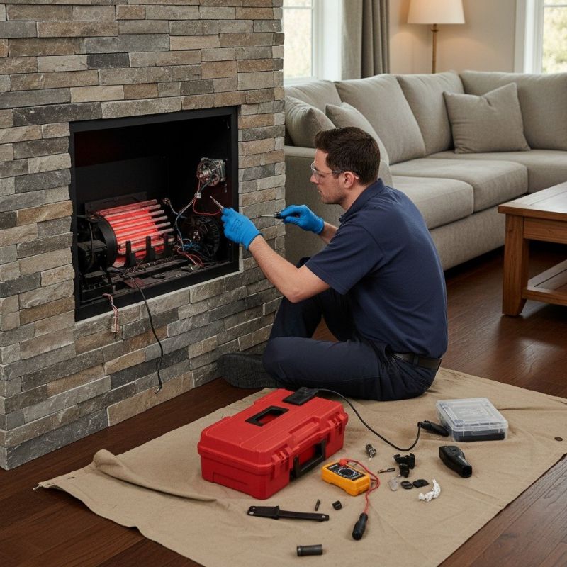 Local Fireplace Repair Service pros at work